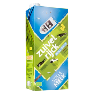 Zuivelrijck melk / 12x1 liter / biologisch, lang houdbaar