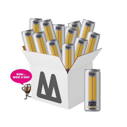 [BOX12CB-LATTE] Cold Brew Coffee - Toasted Coconut Latte 12x250ml