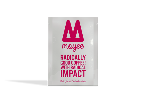 [FTSUGAR] Moyee Coffee Rietsuiker Zakje Bio-FT 1000x4g